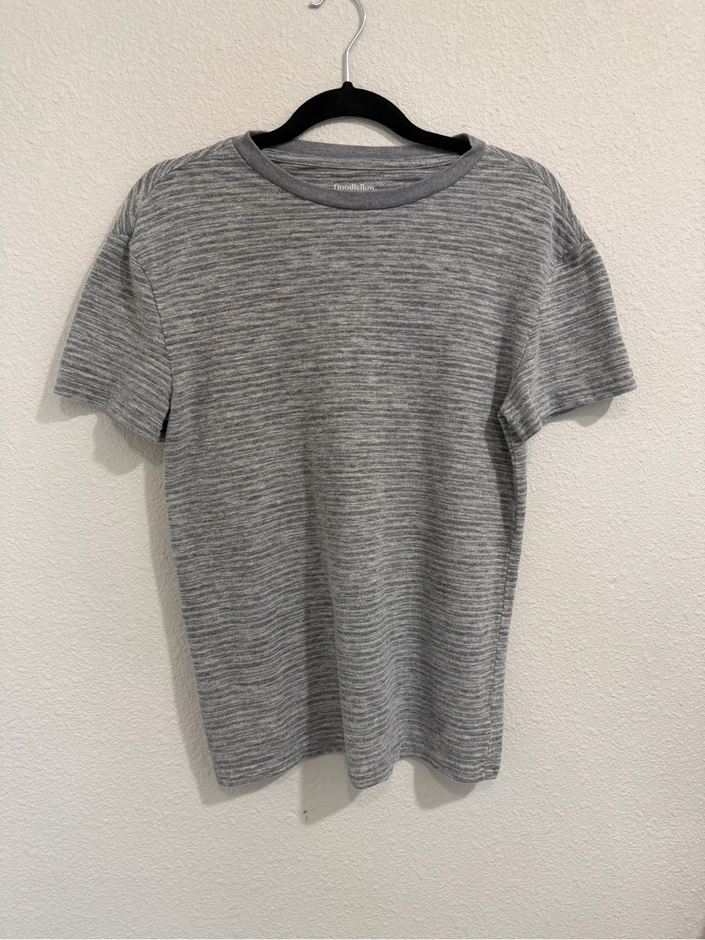 Goodfellow & Co Heather Gray Short-Sleeve Crewneck Tee